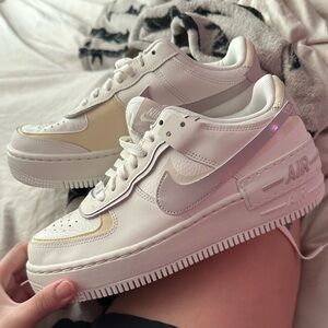 Nike Air Force 1 AF1 white with pastels